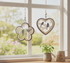 Video for 2er Set Girlande Hänger Dekohänger Fenster Frühling Ostern Vogel Holz Fensterhänger Blume Herz