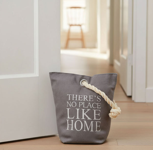 Lilienburg Türstopper schwer Stoff Sack Vintage Grau Home OO NEO