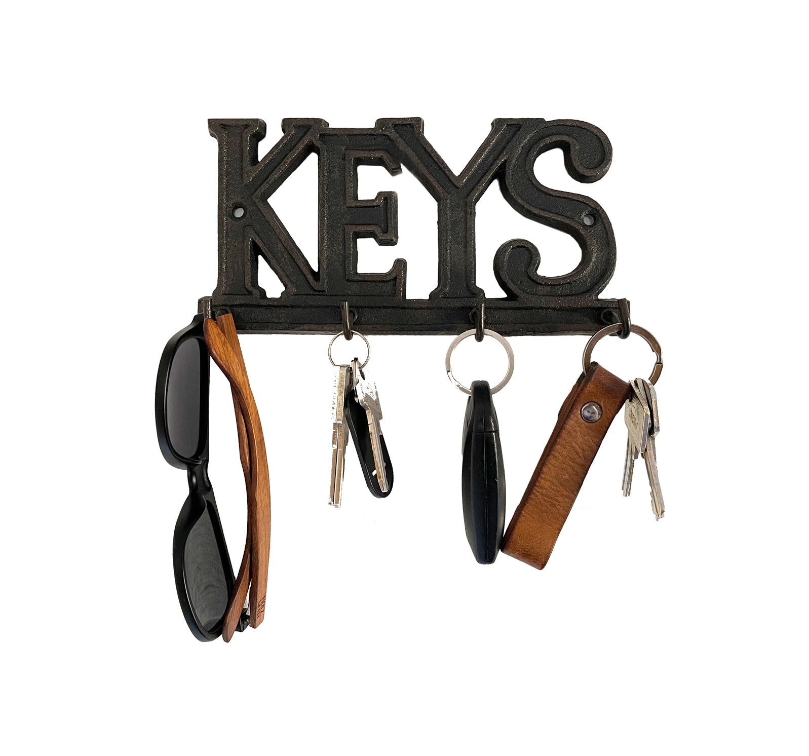 Schlüsselhaken Hakenleiste KEYS Schlüsselbrett Schlüsselleiste Schlüss –