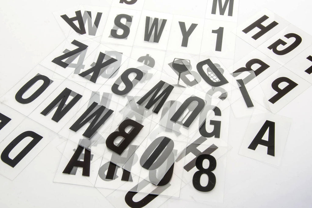 LED Lightbox - Leinwand - A4 Format - Leuchtkasten / Leuchtbox für Leuchtreklame Design mit Buchstaben/Zeichen [Energieklasse A+]