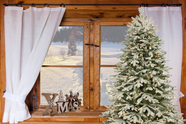 LB H&F Weihnachtsdeko Schriftzug Purzelnde Nikoläuse zum hinstellen Holz Holzaufsteller Weihnachtsmann